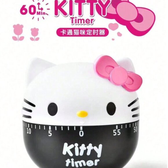 Hello Kitty Timer One Hour Mechanical NWT - Picture 1 of 3